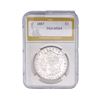 Image 1 : 1887 Morgan Silver Dollar PGA MS64
