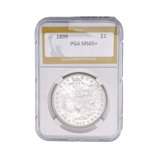 1899 Morgan Silver Dollar PGA MS65+