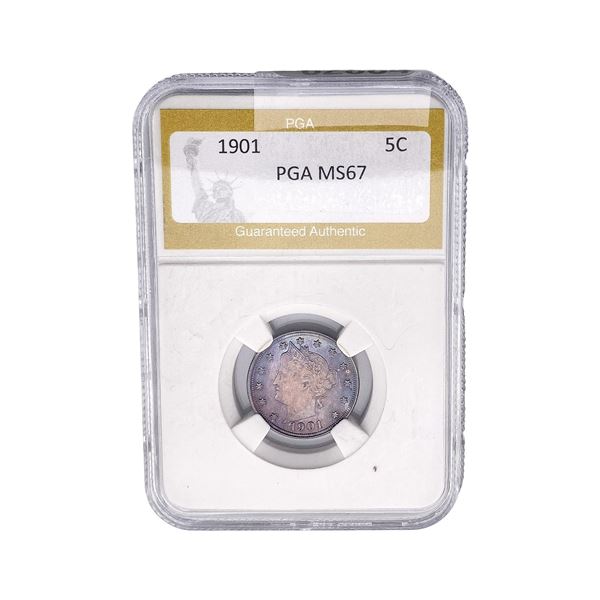 1901 Liberty Victory Nickel PGA MS67