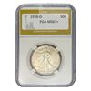 Image 1 : 1938-D Walking Liberty Half Dollar PGA MS67+