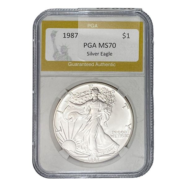 1987 Silver Eagle PGA MS70