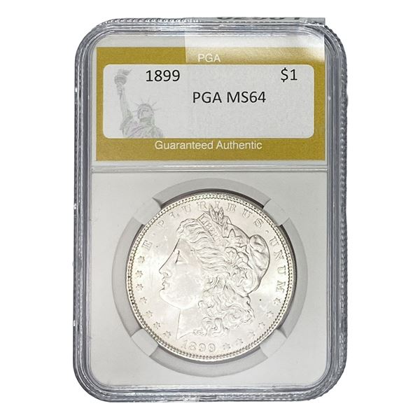 1899 Morgan Silver Dollar PGA MS64