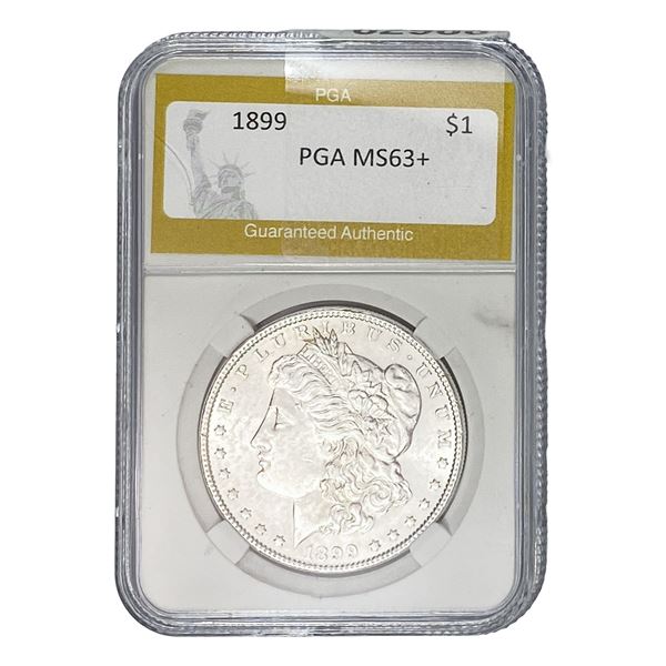 1899 Morgan Silver Dollar PGA MS63+