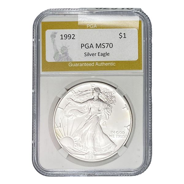 1992 Silver Eagle PGA MS70