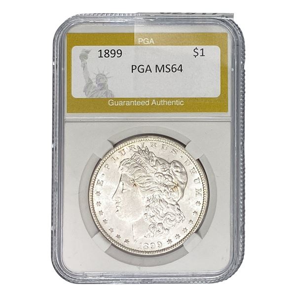 1899 Morgan Silver Dollar PGA MS64