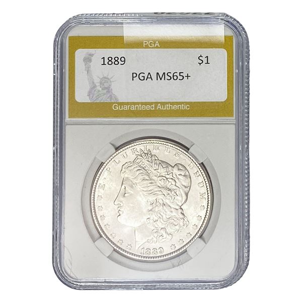 1889 Morgan Silver Dollar PGA MS65+