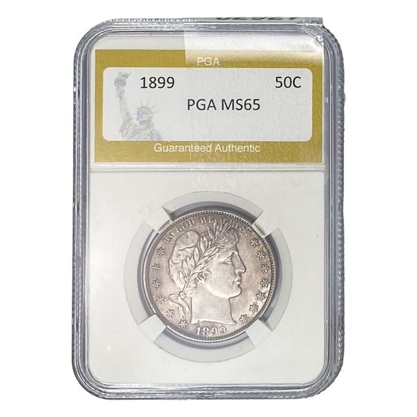 1880-S Morgan Silver Dollar PGA MS65 PL