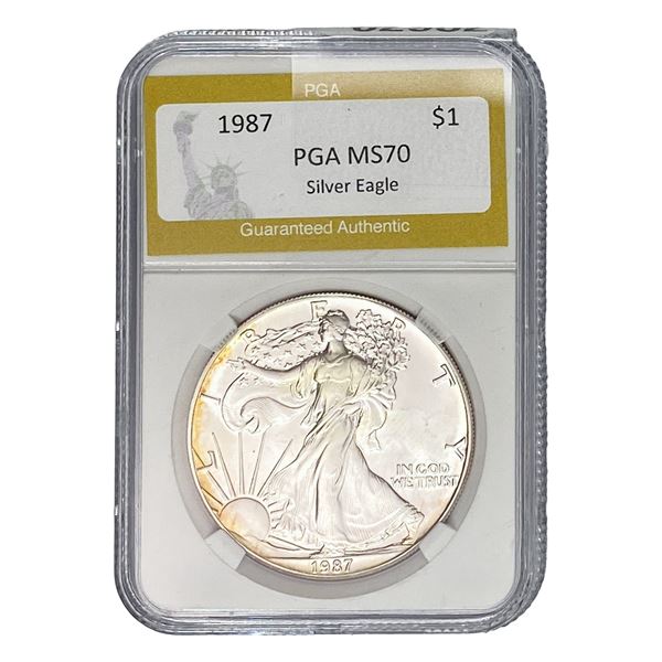 1987 Silver Eagle PGA MS70