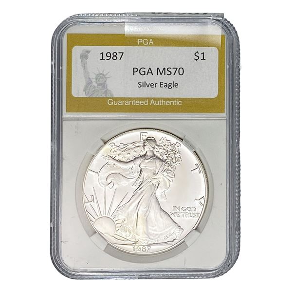 1987 Silver Eagle PGA MS70
