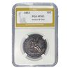 Image 1 : 1853 Seated Liberty Half Dollar PGA MS61 Arrows & Rays