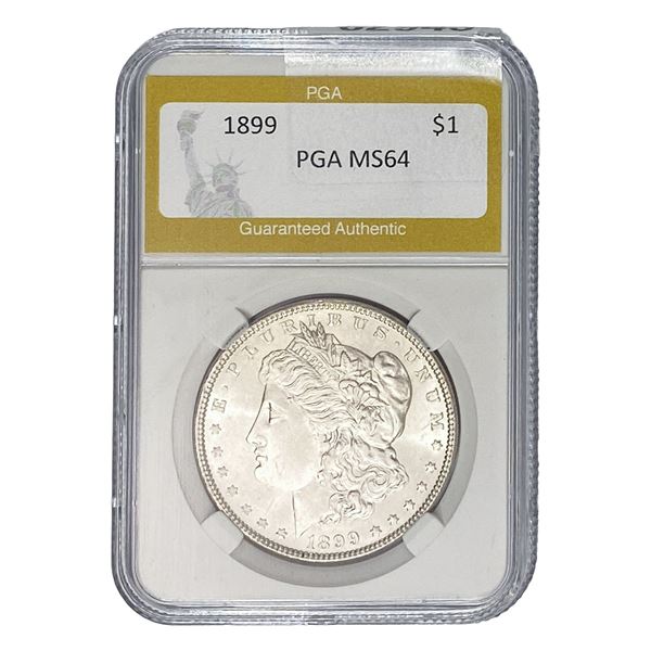 1899 Morgan Silver Dollar PGA MS64