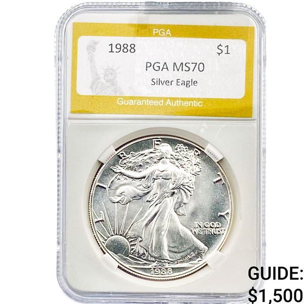 1988 Silver Eagle PGA MS70