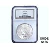 Image 1 : 1923 Silver Peace Dollar NGC MS63