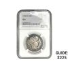 Image 1 : 1904-S Barber Half Dollar NGC G6