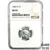 Image 1 : 1943-D Wheat Cent NGC MS66