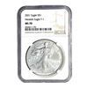 Image 1 : 2021 Silver Eagle NGC MS70 Heraldic Eagle T-1