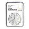 Image 1 : 2004 Silver Eagle NGC MS70