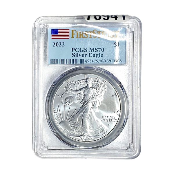 2022 Silver Eagle PCGS MS70