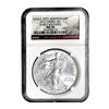 Image 1 : 2011 Silver Eagle NGC MS70 25th Anniversary
