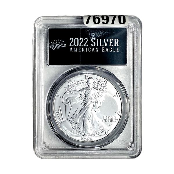 2022 Silver Eagle PCGS MS70 First Strike