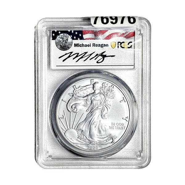 2020[S] Silver Eagle PCGS MS70 Emergancy Issue