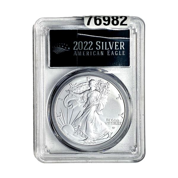 2022 Silver Eagle PCGS MS70 First Strike
