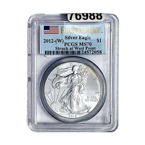 2012-[W] Silver Eagle PCGS MS70