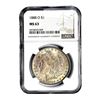Image 1 : 1888-O Morgan Silver Dollar NGC MS63