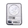 Image 2 : 2021 Silver Eagle NGC MS70 Eagle Landing T-2