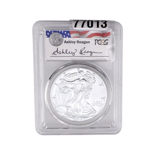 2016 Silver Eagle PCGS MS70 30th Anniversary