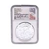 Image 1 : 2021 Silver Eagle NGC MS70 Eagle Landing T-2