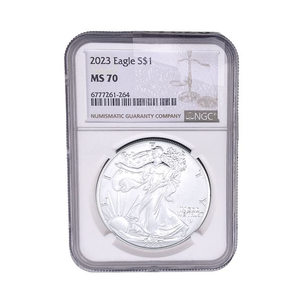 2023 Silver Eagle NGC MS70
