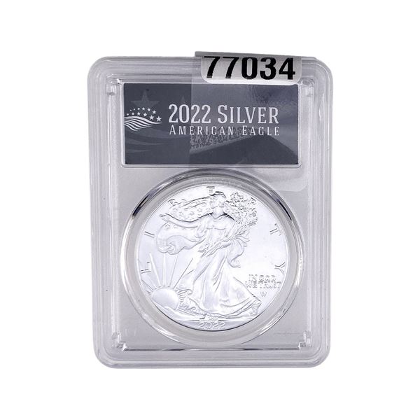 2022 Silver Eagle PCGS MS70 First Strike
