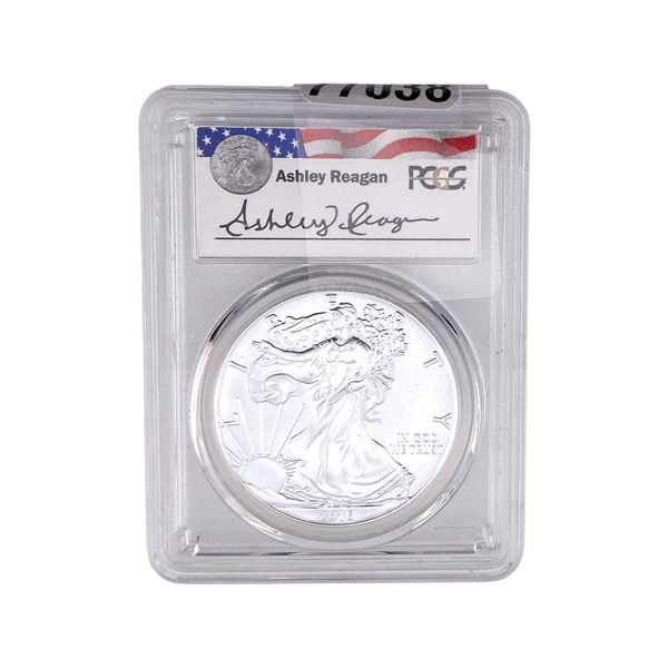 2016 Silver Eagle PCGS MS70 30th Anniversary