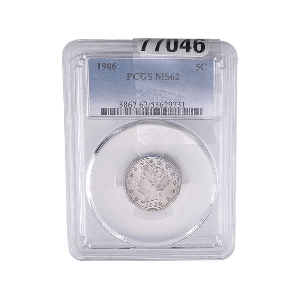 1906 Liberty Victory Nickel PCGS MS62