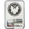 Image 2 : 2019-W Silver Eagle NGC PF69 Cameo