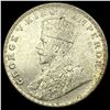 Image 1 : 1919 British-India Silver Rupee UNCIRCULATED