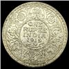 Image 2 : 1919 British-India Silver Rupee UNCIRCULATED