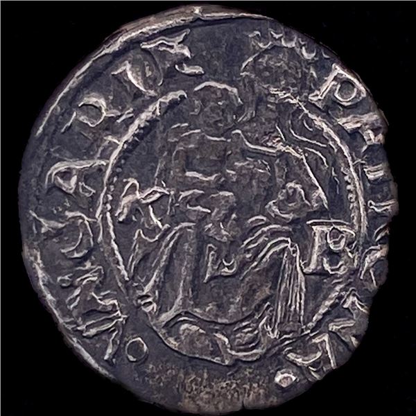 1540-1590 Hungary Madonna&Child Silver Denar CLOSELY UNCIRCULATED