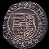 Image 2 : 1540-1590 Hungary Madonna&Child Silver Denar CLOSELY UNCIRCULATED
