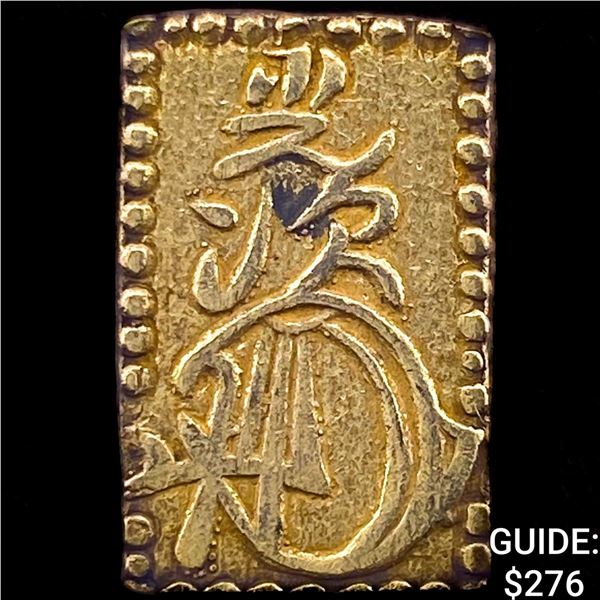 1868-1869 Japan Gold 2 Bu .048 AGW CLOSELY UNCIRCULATED