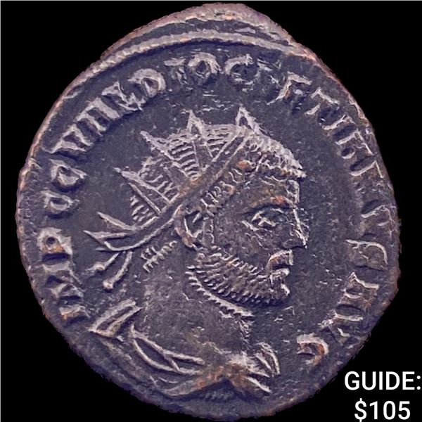 Roman Dioletian 284-305 AD BI Nummus CHOICE AU