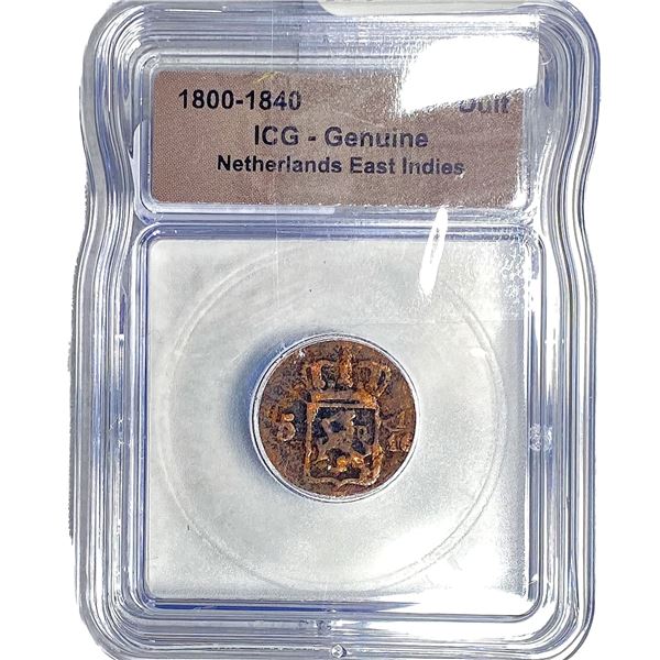 Netherlands East Indies Duit ICG Genuine