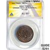 Image 1 : 1844 Token Canada Bank of Montreal PC-1B5 ANACS AU50