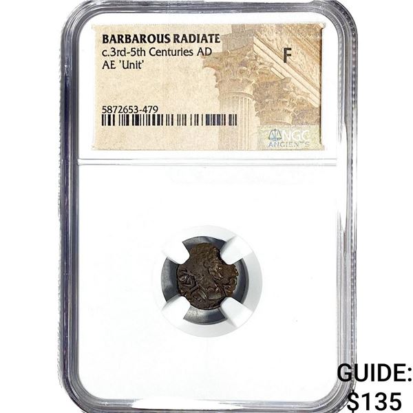 Barbarous Radiate c.3rd-5th Centuries AD AE'Unit' NGC F