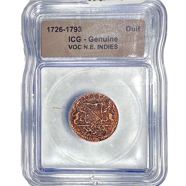 VOC N.E. INDIES Duit ICG Genuine