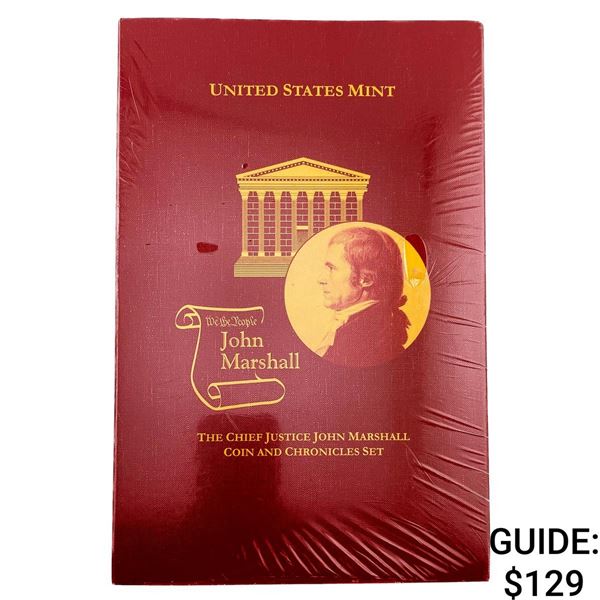 2005 Chief Justice John Marshall Silver Dollar UNC