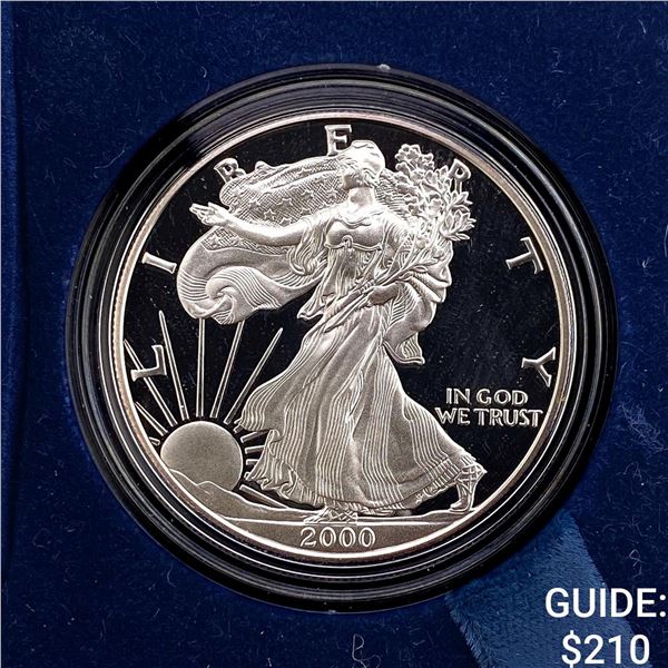 2000-S Silver Eagle UNC Proof
