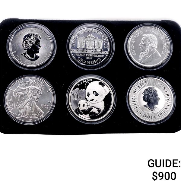 [6]2019 National Treasure 1 oz Silver Coin Set