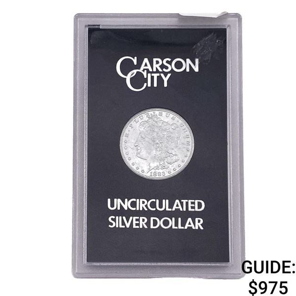 1883-CC Morgan Silver Dollar UNC